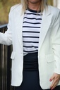 BLAZER ESTELLE - BLANC