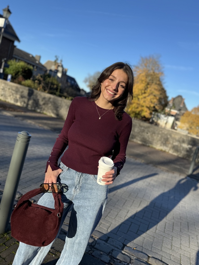 PULL ROBERTA - BORDEAUX