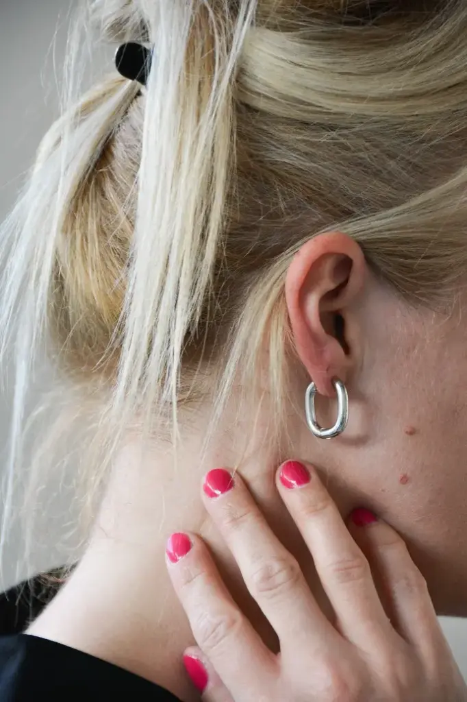 BOUCLES D'OREILLES EUGÉ - ARGENTÉ