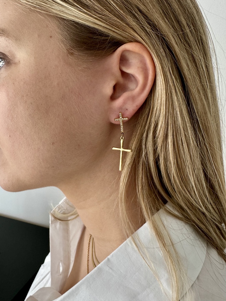 BOUCLES D'OREILLES NOA - DORÉ