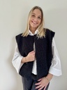 GILET ÉLÉONORE - NOIR