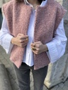 GILET ÉLÉONORE - ROSE PALE