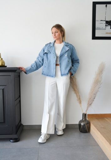 PANTALON CHARLINE - BLANC