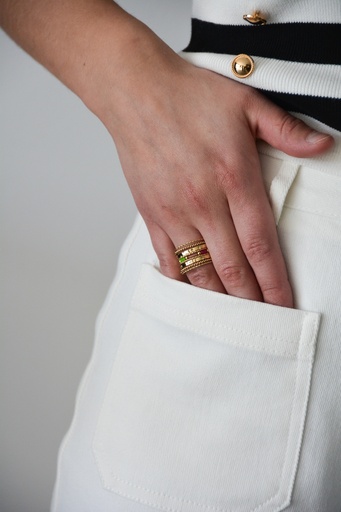 BAGUE CHARLOTTE - DORÉ