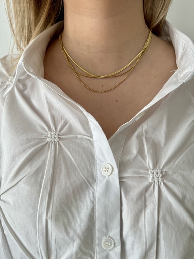 COLLIER CAPUCINE - DORÉ