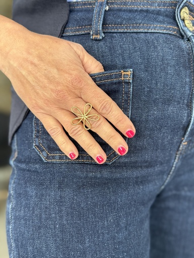 BAGUE AGATHE - DORÉ