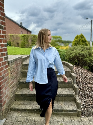 CHEMISE ODETTE - BLEU