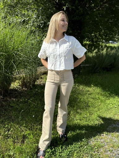 JEANS MAËVA - BEIGE
