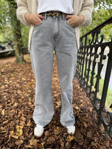 JEANS CINDY - GRIS CLAIR