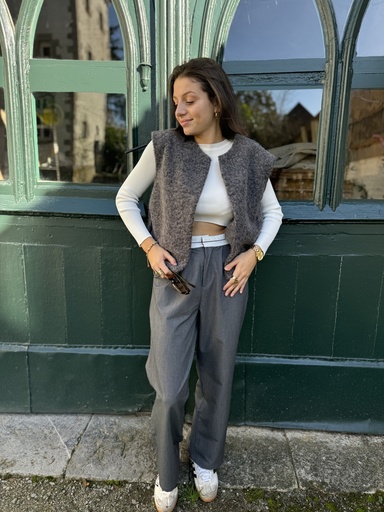 PANTALON JULIETTE - GRIS