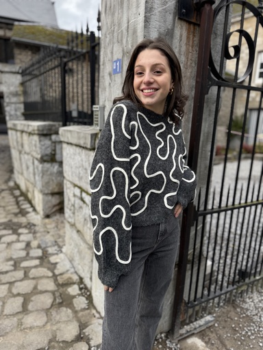 PULL MARYSE - GRIS