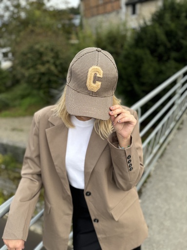 CASQUETTE CAROLINE - MARRON