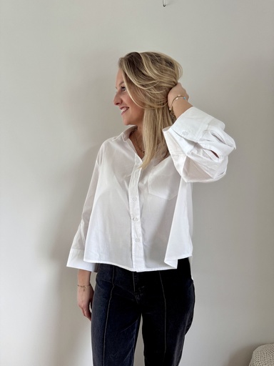 CHEMISE VIC - BLANC
