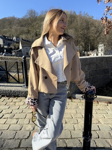 VESTE ROBY - CAMEL
