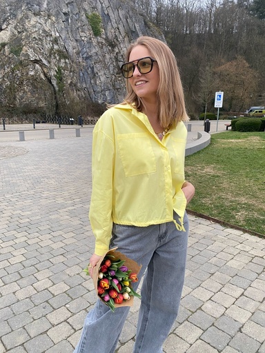 CHEMISE CLAIRE - JAUNE