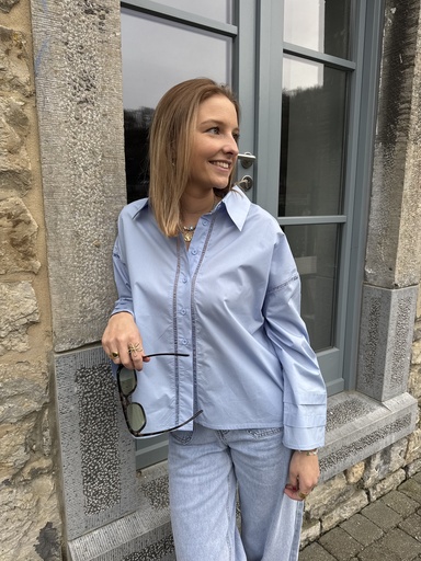CHEMISE MARTA - BLEU