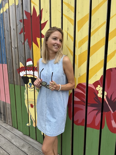 ROBE EN JEANS EDEN - BLEU