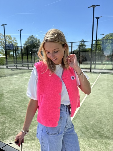 GILET HILONA - ROSE