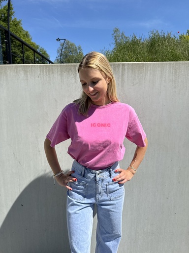 T-SHIRT ICONIC - FUCHSIA